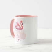 Fluffy Flamingo Tasse (Vorderseite Links)