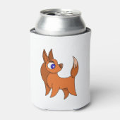 Fluffy Fox Dosenkühler (Kanne Vorderseite)