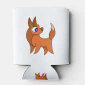 Fluffy Fox Dosenkühler (Rückseite)