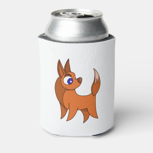 Fluffy Fox Dosenkühler (Kanne Rückseite)
