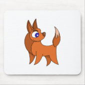 Fluffy Fox Mousepad (Vorne)