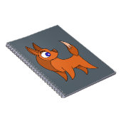 Fluffy Fox Notizblock (Rechte Seite)