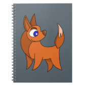 Fluffy Fox Notizblock (Vorderseite)