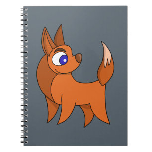 Fluffy Fox Notizblock