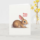 Fluffy Friend Faux Foil Card Karte (Gelbe Blume)