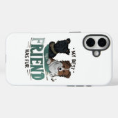 Fluffy Friend Forever Case-Mate iPhone Hülle (Rückseite (Horizontal))