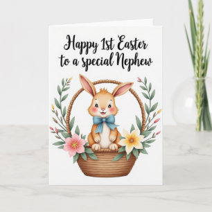 Fluffy Friend Ostern Faux-Goldfolienkarte Karte