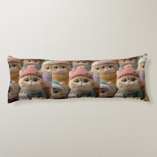 Fluffy Friends Forever Seitenschläferkissen (Rückseite)