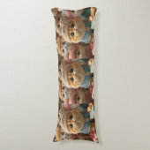 Fluffy Friends Forever Seitenschläferkissen (Vorderseite Vertikal)