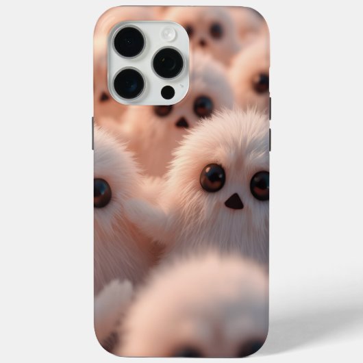 Fluffy Friends Phone Case (Rückseite)