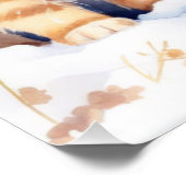 Fluffy Ginger Kittens Poster (Ecke)