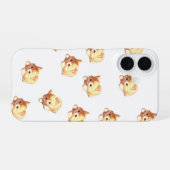 Fluffy Kitten Cute Pattern Phone Case iPhone 16 Hülle (Rückseite (Horizontal))