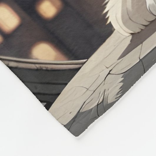 Fluffy Kitten Fleecedecke (Ecke)