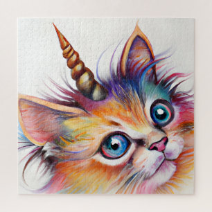 Fluffy Kitten Unicorn Puzzle