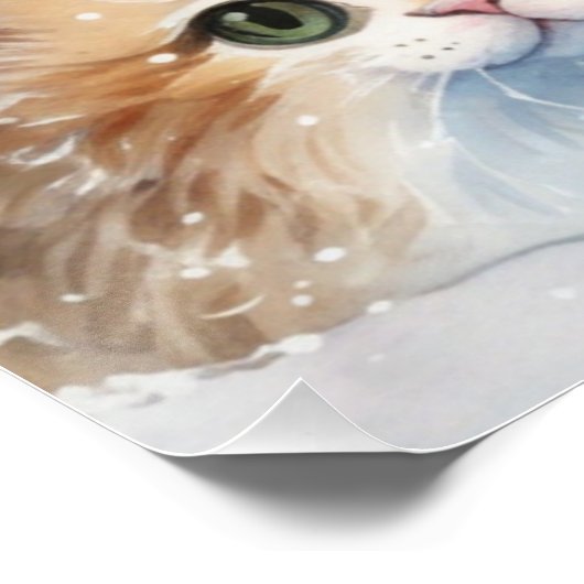 Fluffy Kittens Poster (Ecke)