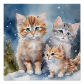 Fluffy Kittens Poster (Vorderseite)