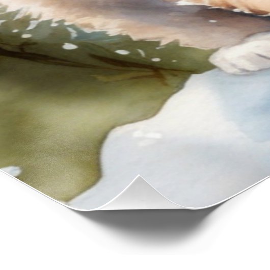 Fluffy Kittens Poster (Ecke)