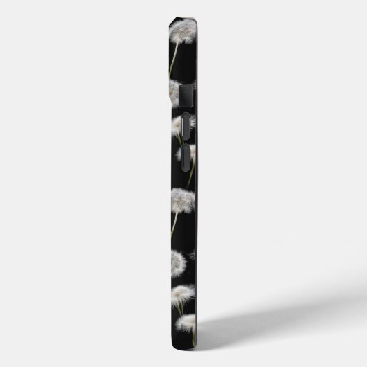 Fluffy Leuchten auf schwarz Case-Mate iPhone Hülle (Rückseite / Links)