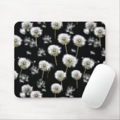 Fluffy Leuchten auf schwarz Mousepad (Mit Mouse)