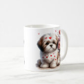"Fluffy Liebe" Shih Tzu Tasse (VorderseiteRechts)