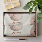 Fluffy Little Chick | Niedlicher Frühling und Oste Seidenpapier (Geschenk)