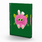 Fluffy little pink rabbit monster fotoblock (Rechts)
