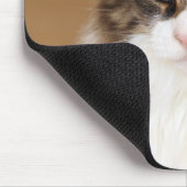 Fluffy Maine Coon Cat Mousepad (Ecke)