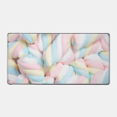 Fluffy Marshmallow Drehungen Candy Schreibtischunterlage (Vorderseite)