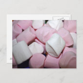 Fluffy Marshmallow Postkarte (Vorne/Hinten)