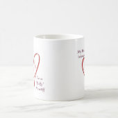 Fluffy Mastiff Heart Belongs Kaffeetasse (Mittel)