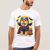 Fluffy Monster, aber noch bezaubernd! Chow-chow T-Shirt (Vorderseite)