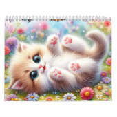 Fluffy Niedlich Kittens Kalender (Titelbild)