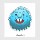 Fluffy & Niedliche Vinyl Sticker (Blatt)