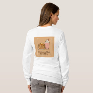 Fluffy Pancakes & Fresh Orange Juice - Frühstück B T-Shirt
