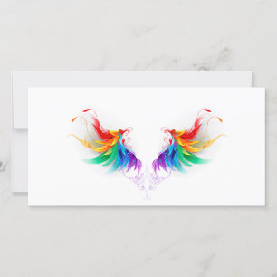 Fluffy Rainbow Wings