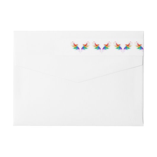 Fluffy Rainbow Wings (Rückseite)