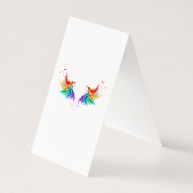 Fluffy Rainbow Wings (Rückseite)