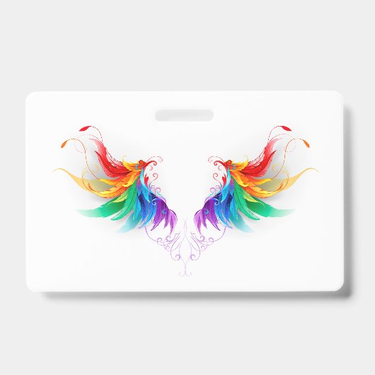 Fluffy Rainbow Wings Ausweis (Vorderseite)