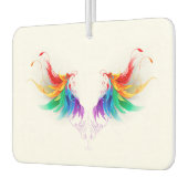 Fluffy Rainbow Wings Autolufterfrischer (Links)