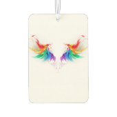Fluffy Rainbow Wings Autolufterfrischer (Rückseite)
