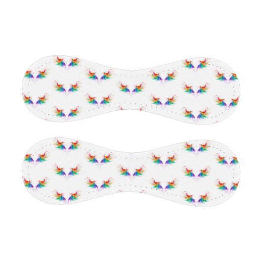 Fluffy Rainbow Wings Baseball (Paneele)