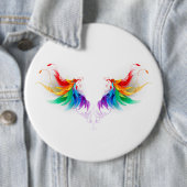 Fluffy Rainbow Wings Button (Beispiel)