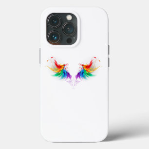 Fluffy Rainbow Wings Case-Mate iPhone Hülle