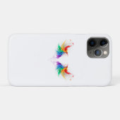 Fluffy Rainbow Wings Case-Mate iPhone Hülle (Rückseite (Horizontal))