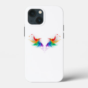 Fluffy Rainbow Wings Case-Mate iPhone Hülle