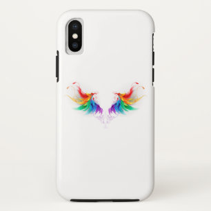 Fluffy Rainbow Wings Case-Mate iPhone Hülle
