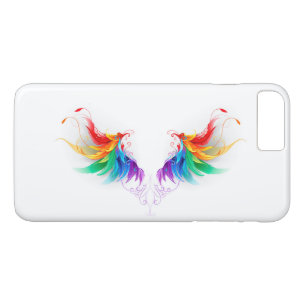 Fluffy Rainbow Wings Case-Mate iPhone Hülle