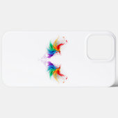 Fluffy Rainbow Wings Case-Mate iPhone Hülle (Rückseite (Horizontal))