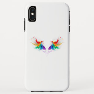 Fluffy Rainbow Wings Case-Mate iPhone Hülle