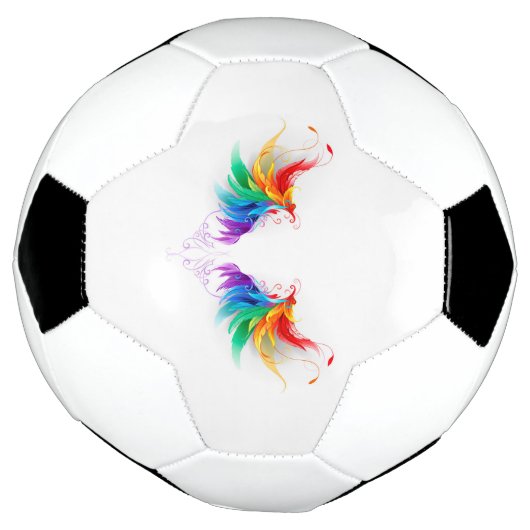 Fluffy Rainbow Wings Fußball (Gedreht)